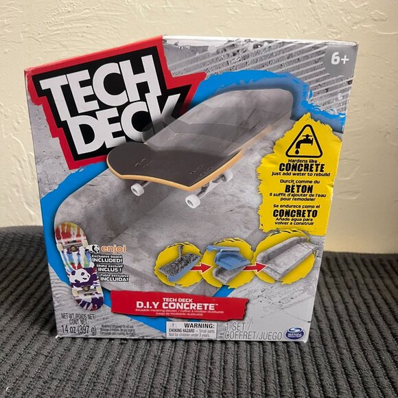 Brand New TECH DECK DIY Concrete Reusable Modeling Playset. - Picture 2 of 5